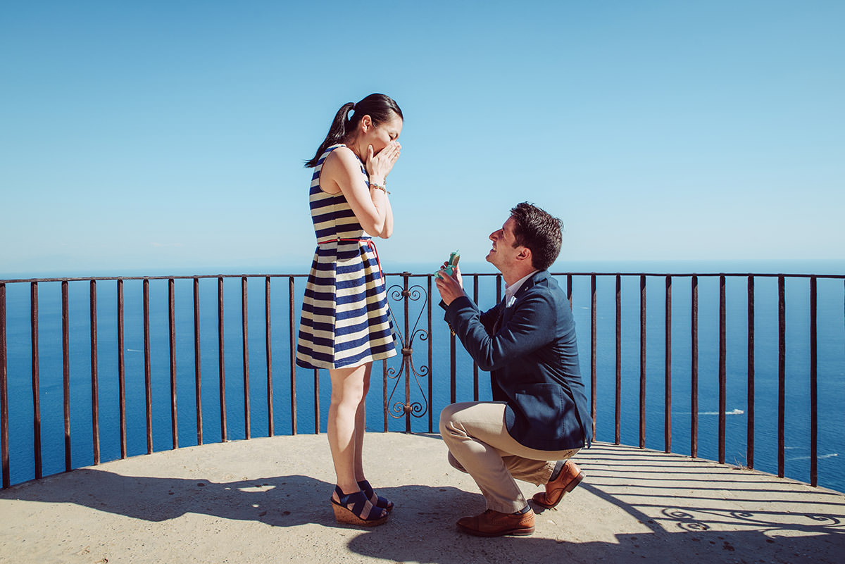 Wedding proposal Amalfi