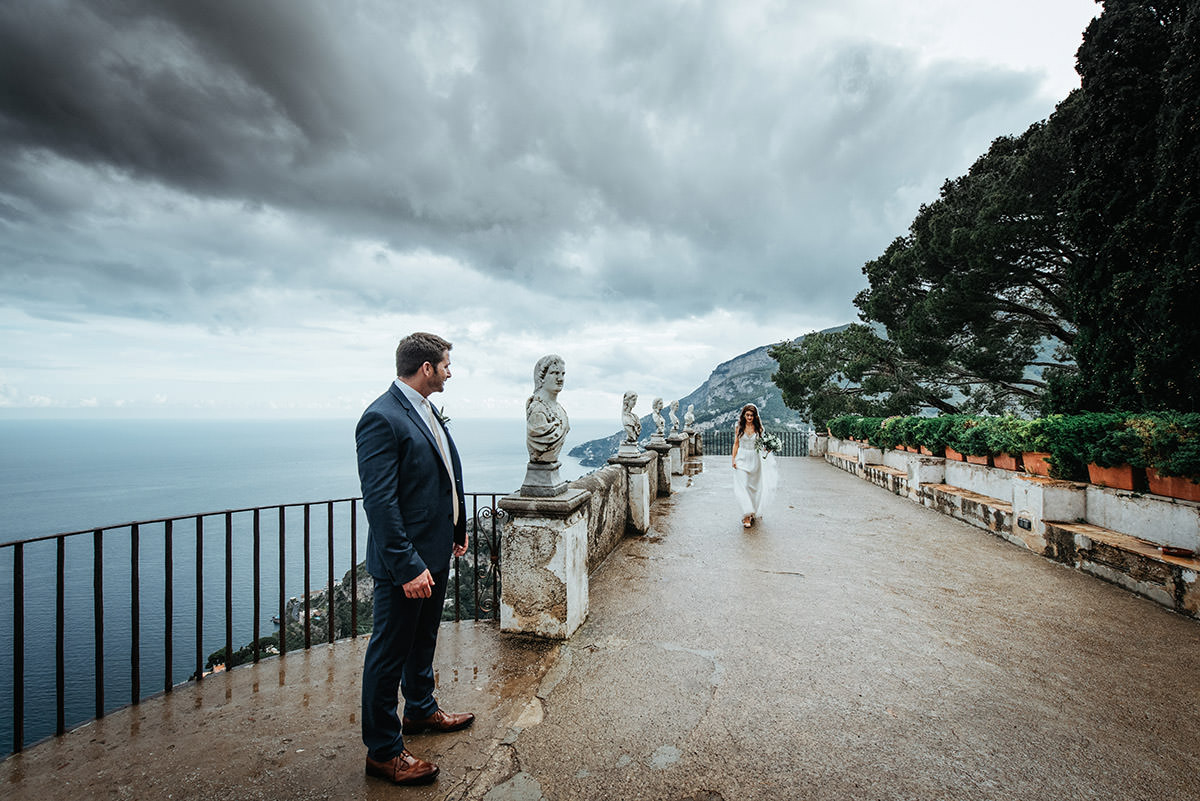 Cloudy Wedding in Amalfi Coast - emiliano russo