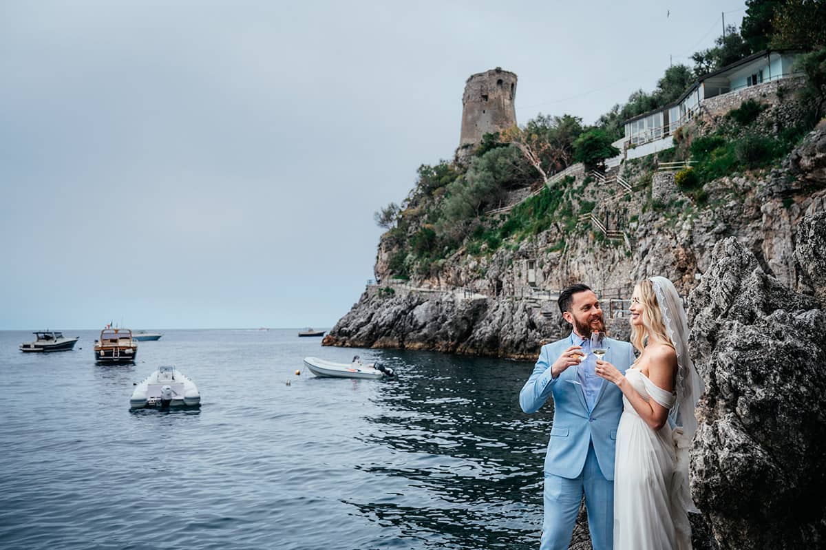 Elopement Intimate Wedding Positano - emiliano russo - positano wedding photographer