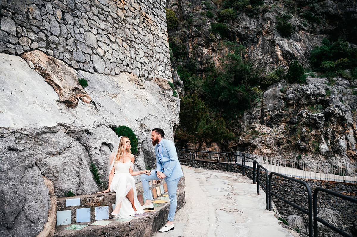 Elopement Intimate Wedding Positano - emiliano russo - positano wedding photographer