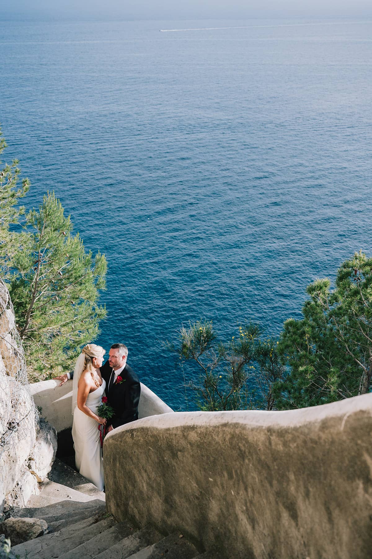 elopement in positano - emiliano russo - positano wedding photographer