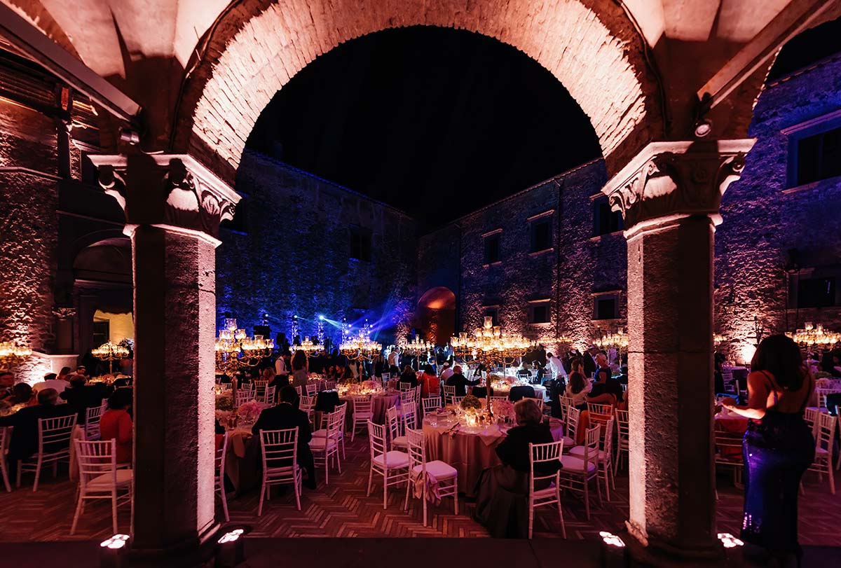 Intimate wedding at Palazzo Avino Ravello white walls