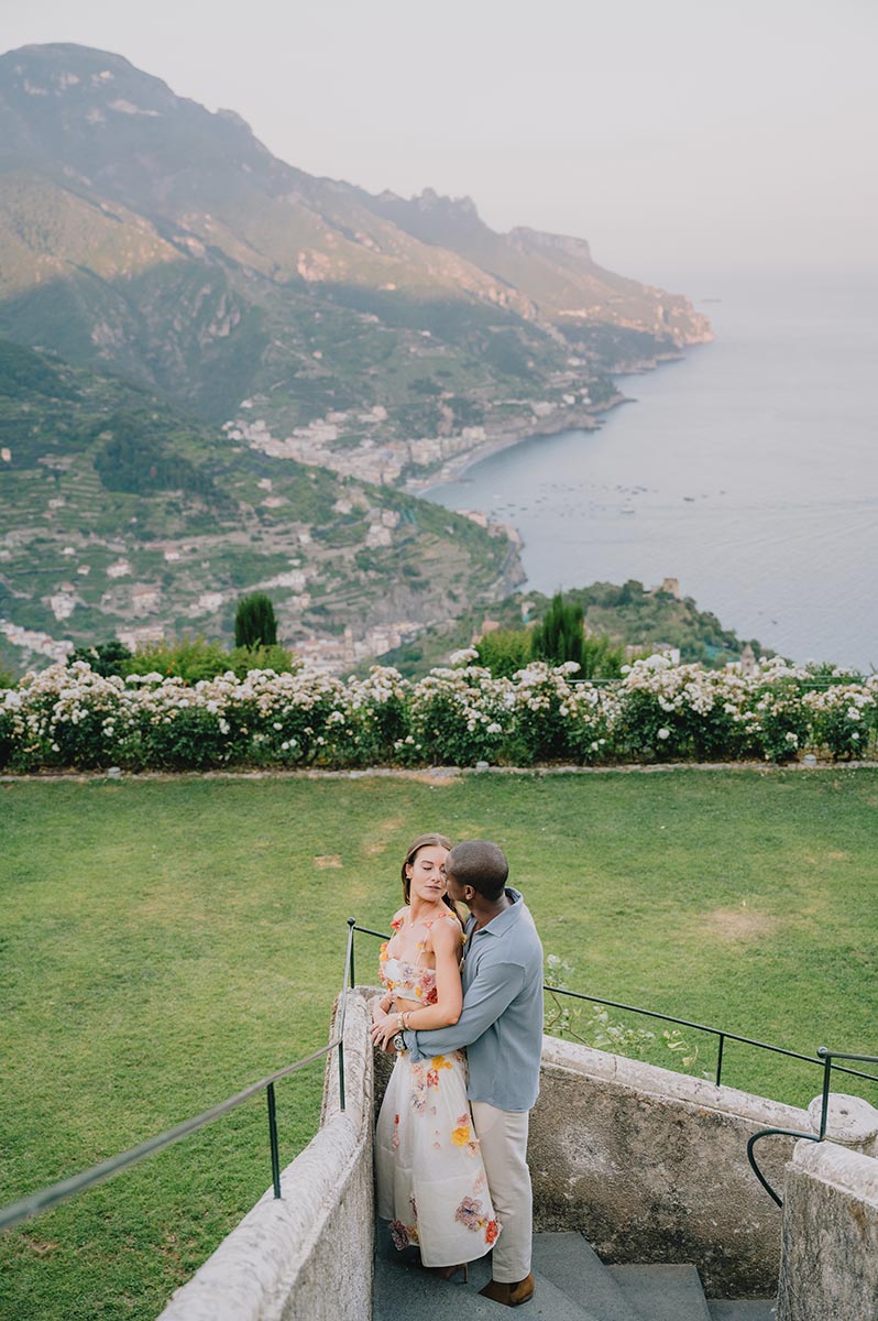 Belmond hotel caruso ravello wedding proposal garden one