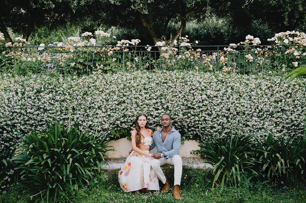 Belmond hotel caruso ravello wedding proposal garden two