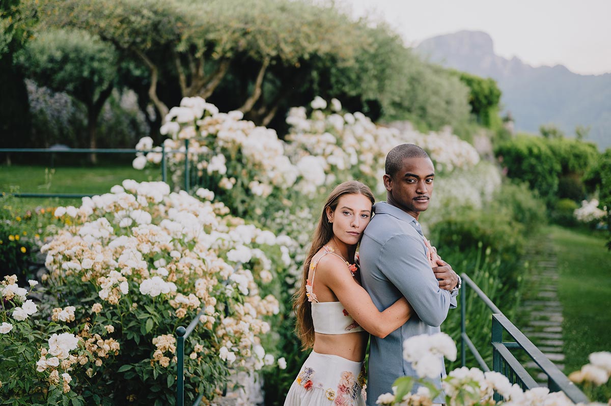 Belmond hotel caruso ravello wedding proposal garden two