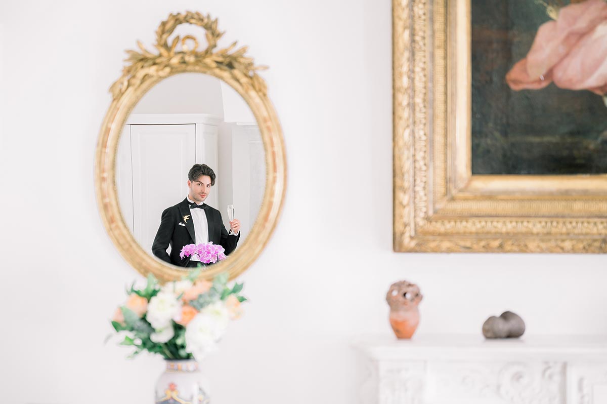 Intimate wedding at Palazzo Avino Ravello - getting ready