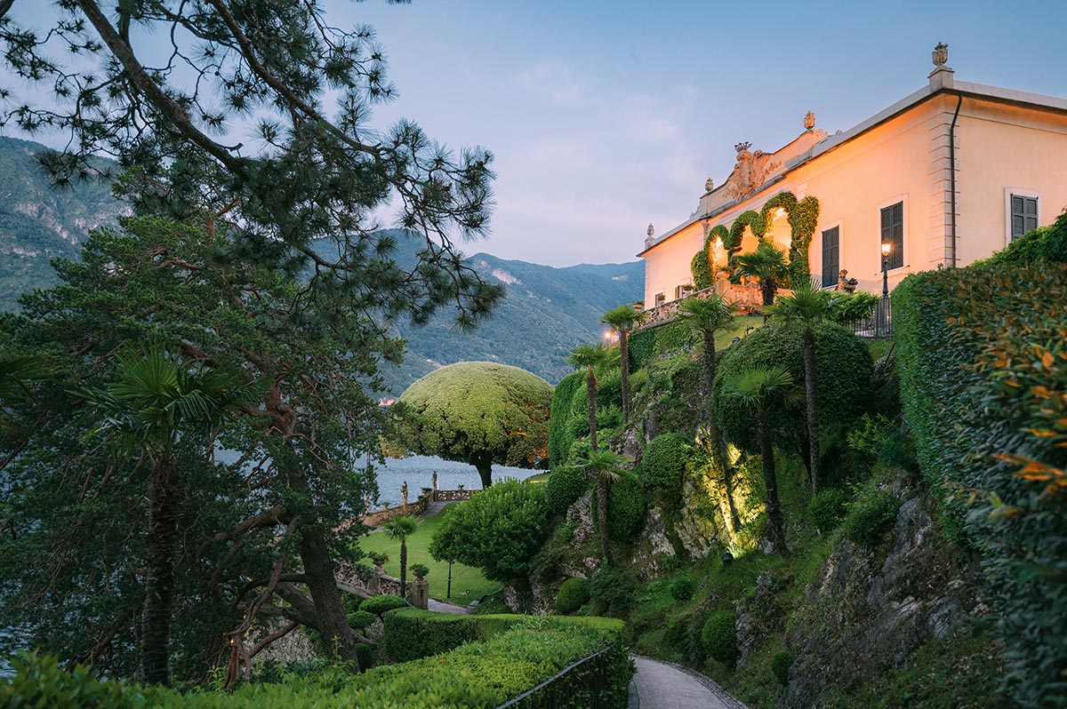 Wedding at Villa del Balbianello details