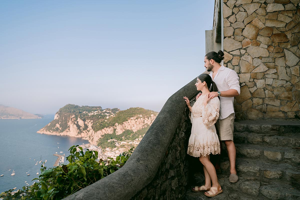 capri wedding proposal