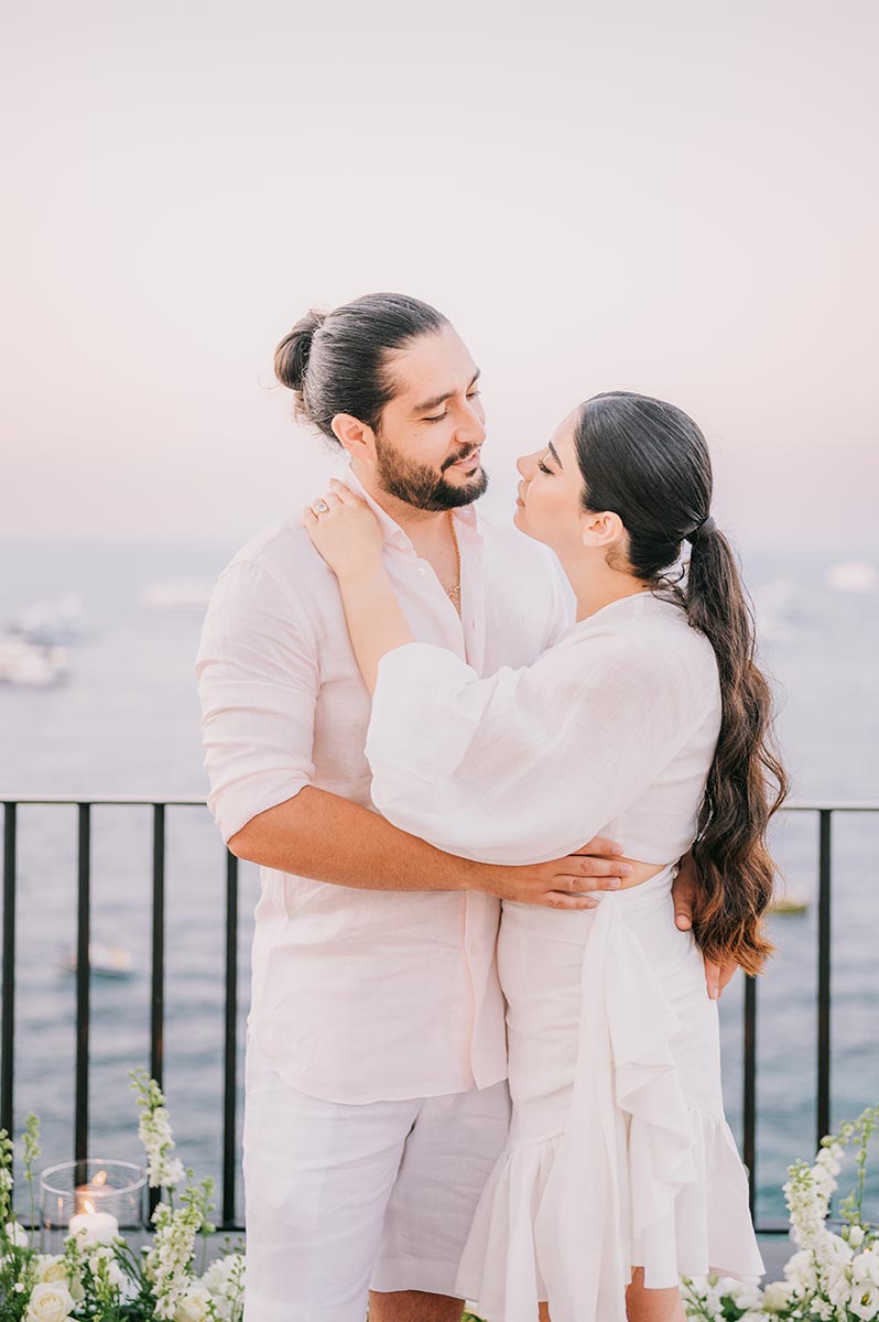 capri wedding proposal