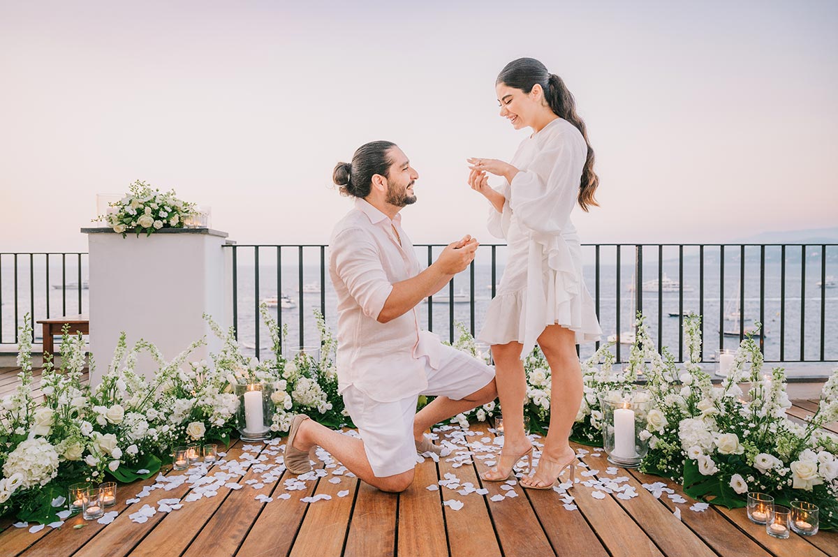 capri wedding proposal