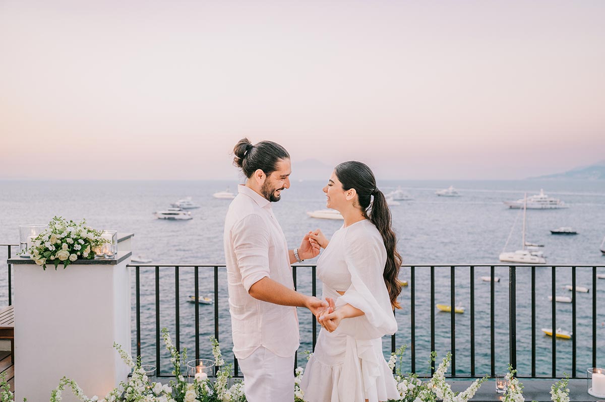 capri wedding proposal