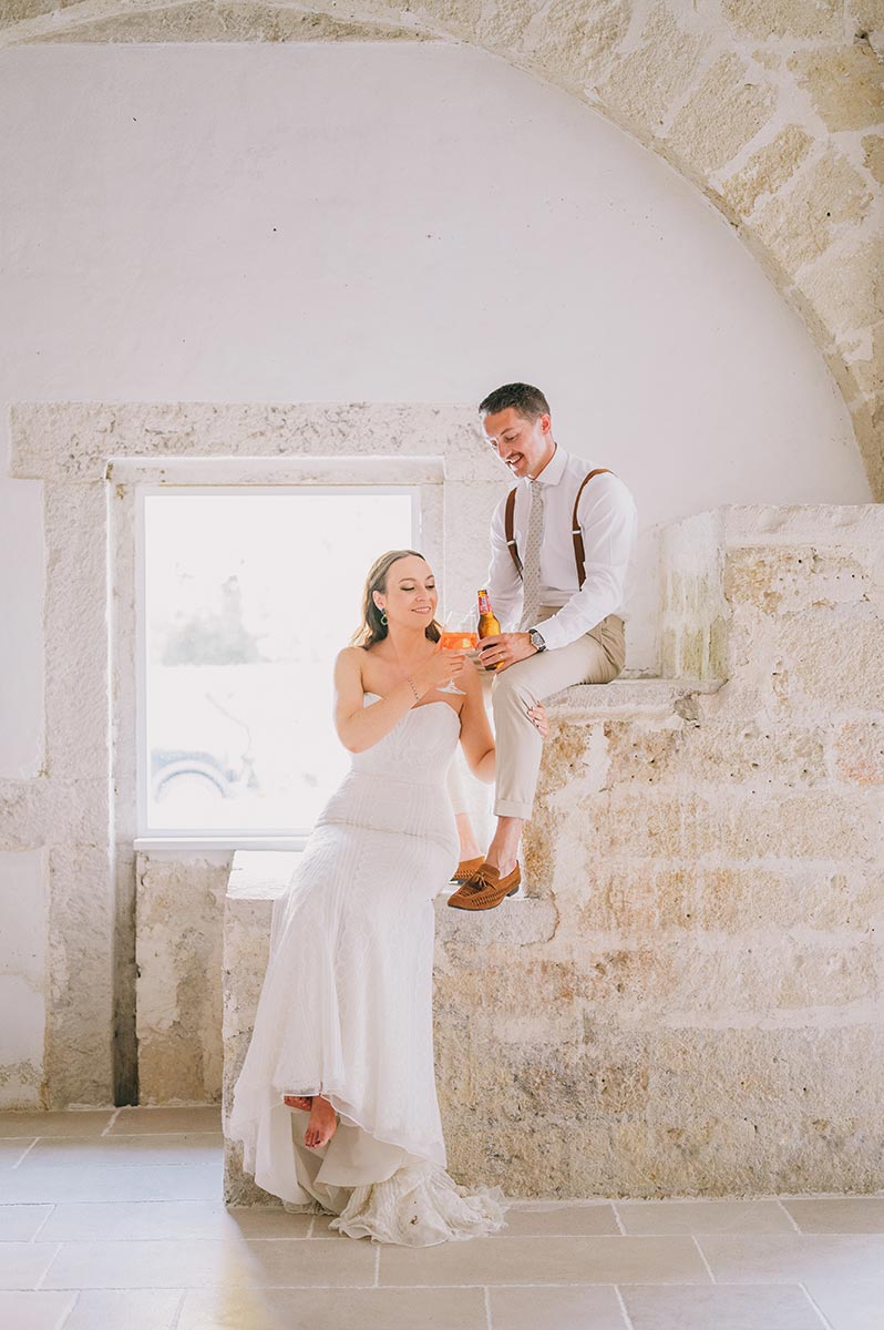 Intimate wedding at Palazzo Avino Ravello white walls