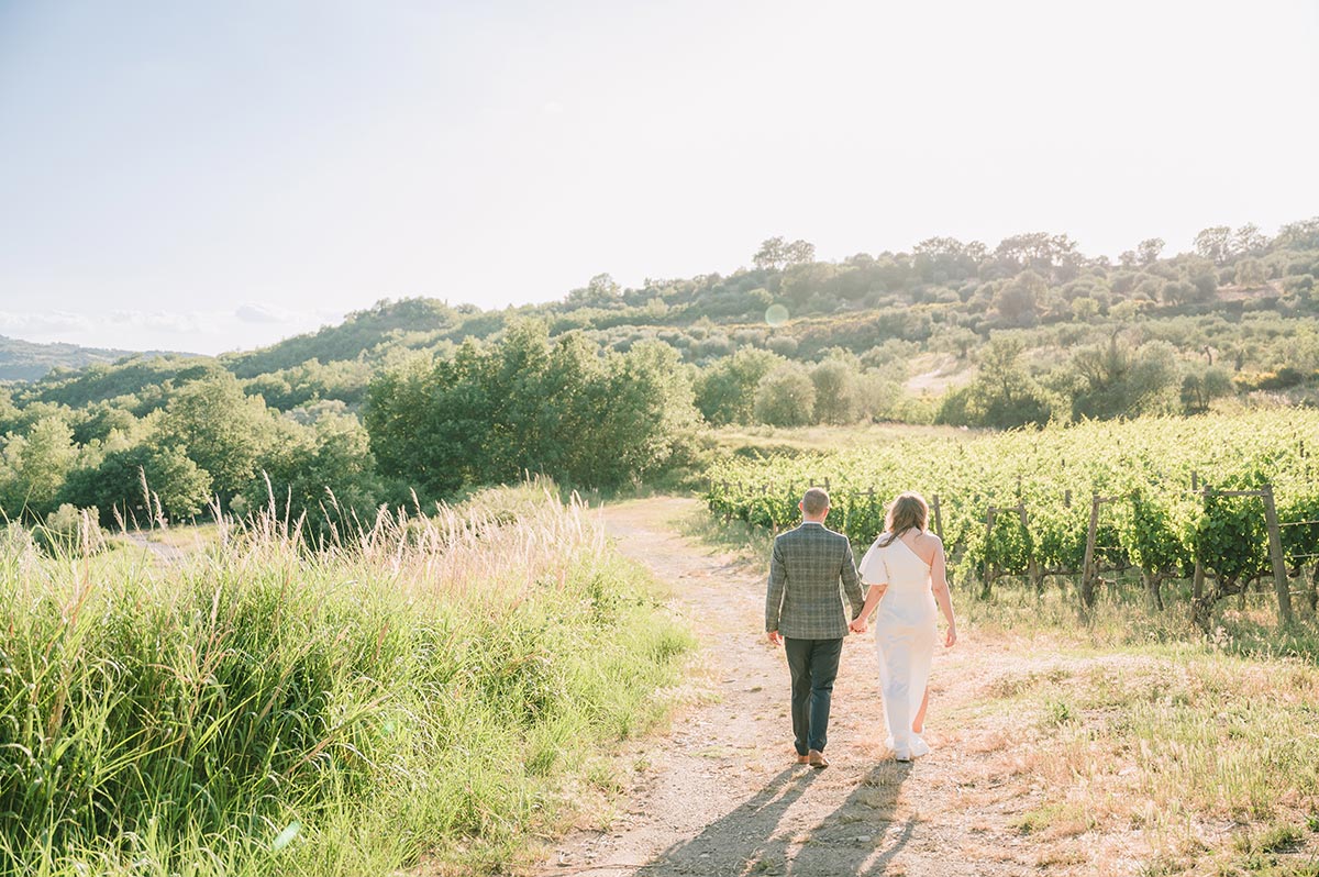 wedding in seggiano