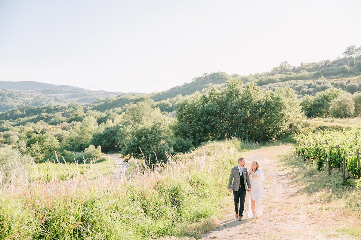 wedding in seggiano