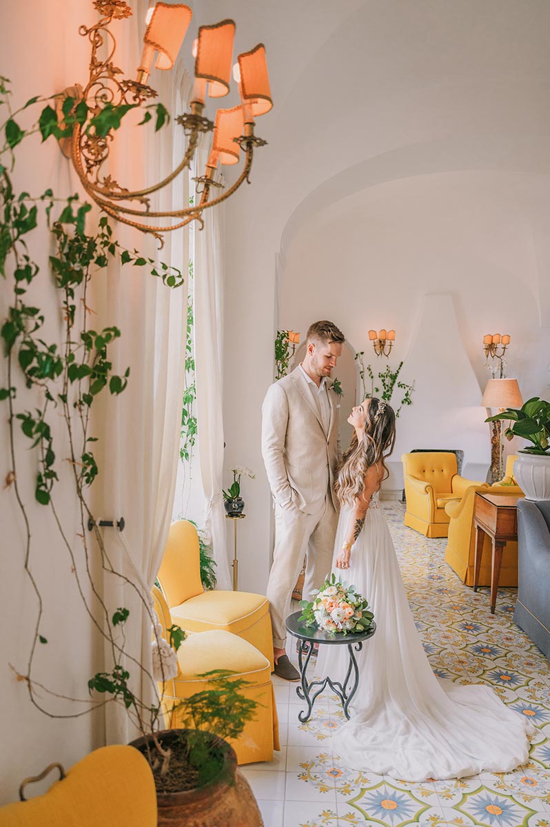 Marincanto elopement | Emiliano Russo | Hotel Marincanto elopement Positano 43 | Embrace Italian coastal charm in your Hotel Marincanto elopement Positano. A picturesque setting, exceptional service, and breathtaking views await.