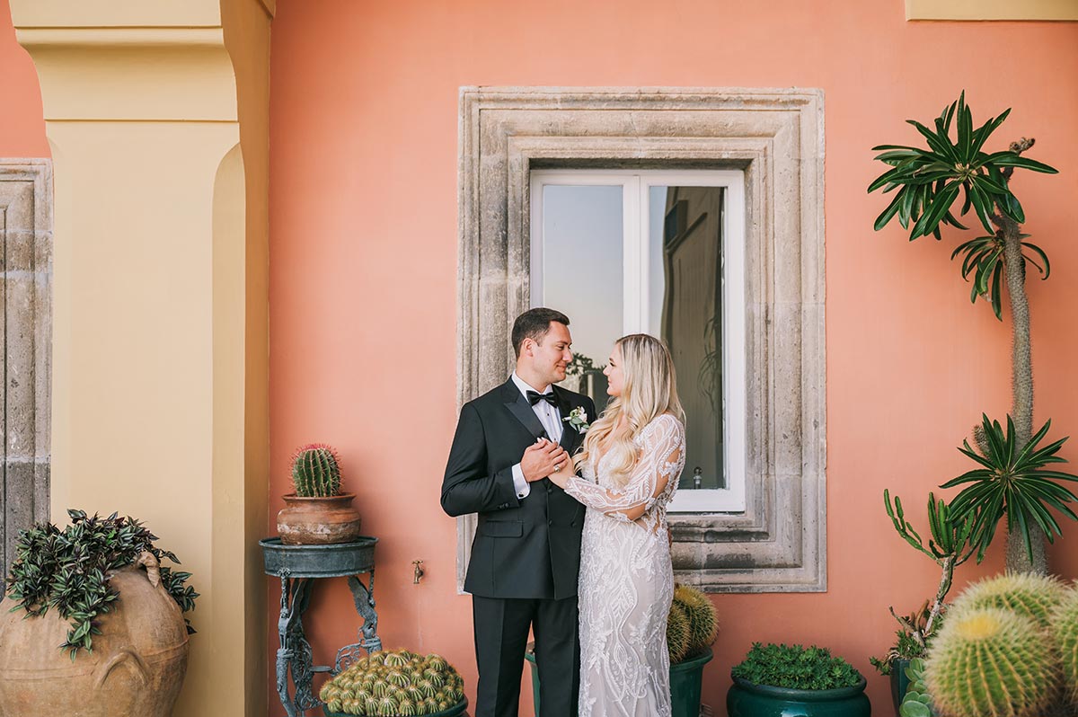 civil wedding in positano