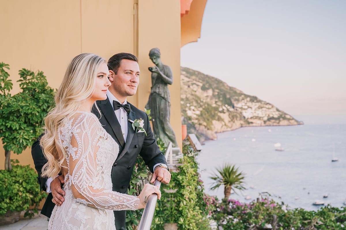 civil wedding in positano