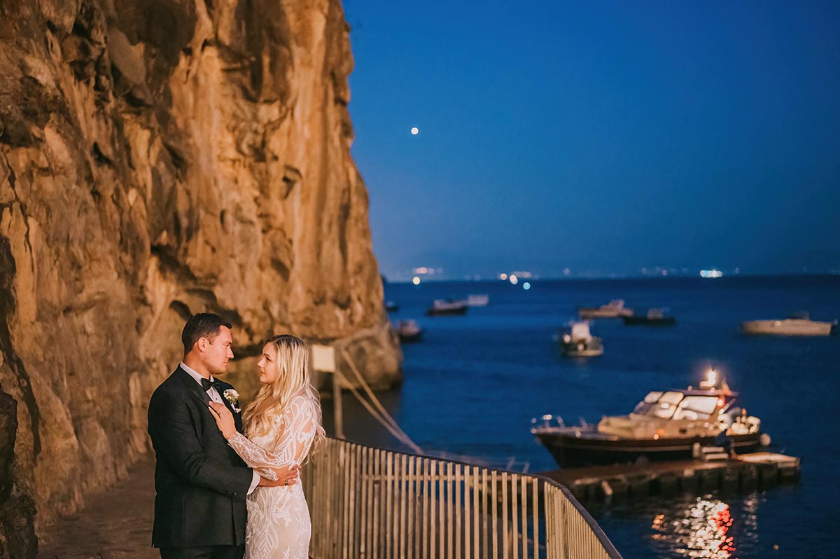 civil wedding in positano