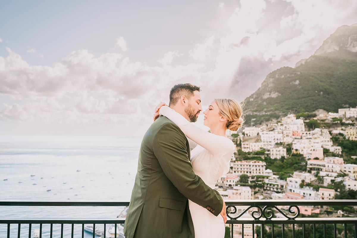 micro wedding in positano