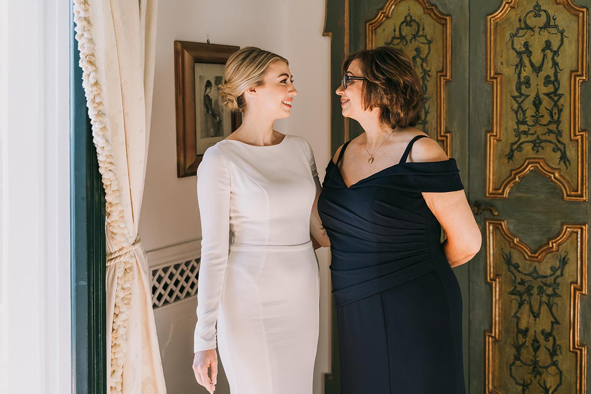 micro wedding in positano