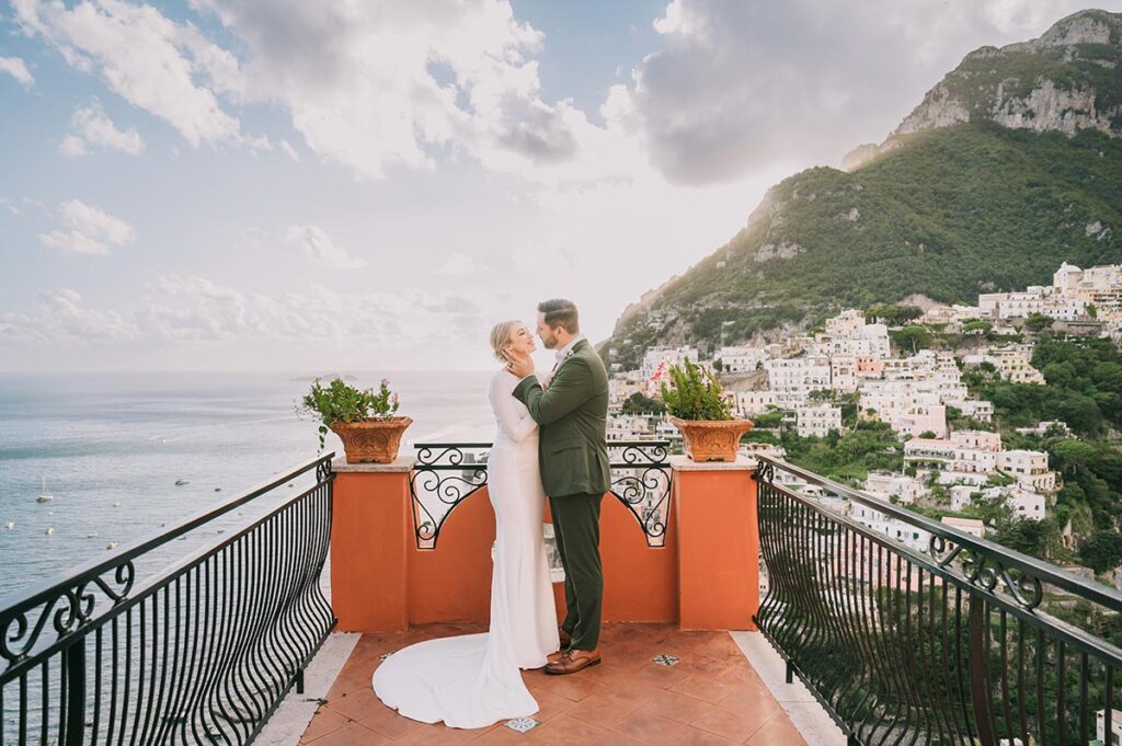 micro wedding in positano