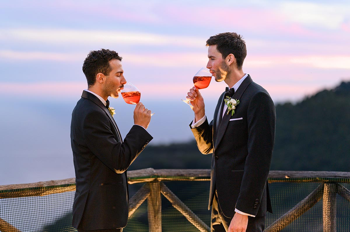 sant'eustachio ruins wedding dinner