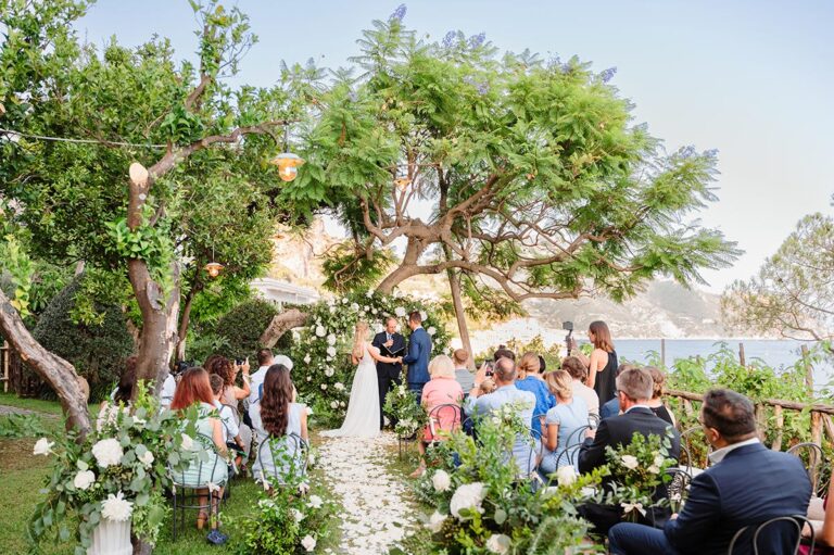 wedding at santa caterina hotel
