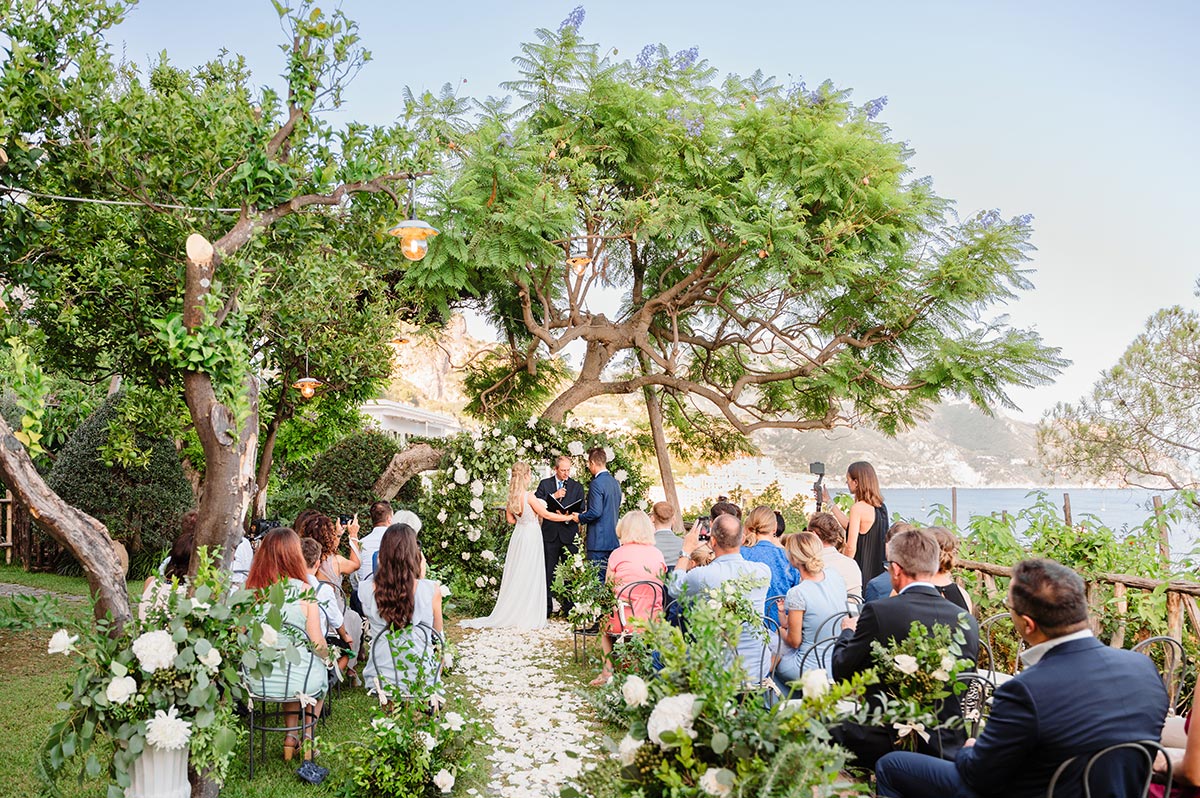 wedding at santa caterina hotel