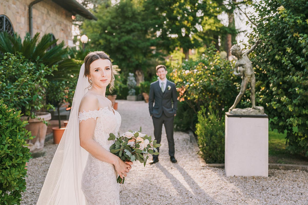 wedding in villa livia appia antica rome