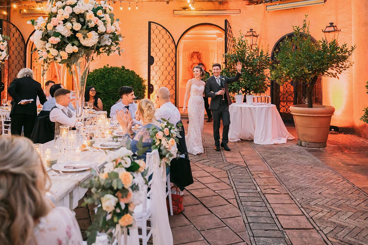 wedding in villa livia appia antica rome