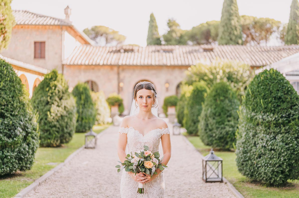 wedding in villa livia appia antica rome