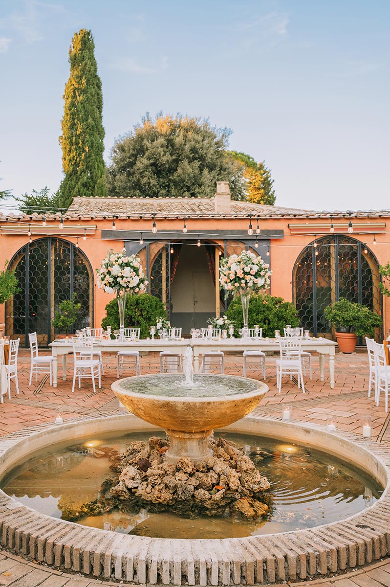 wedding in villa livia appia antica rome