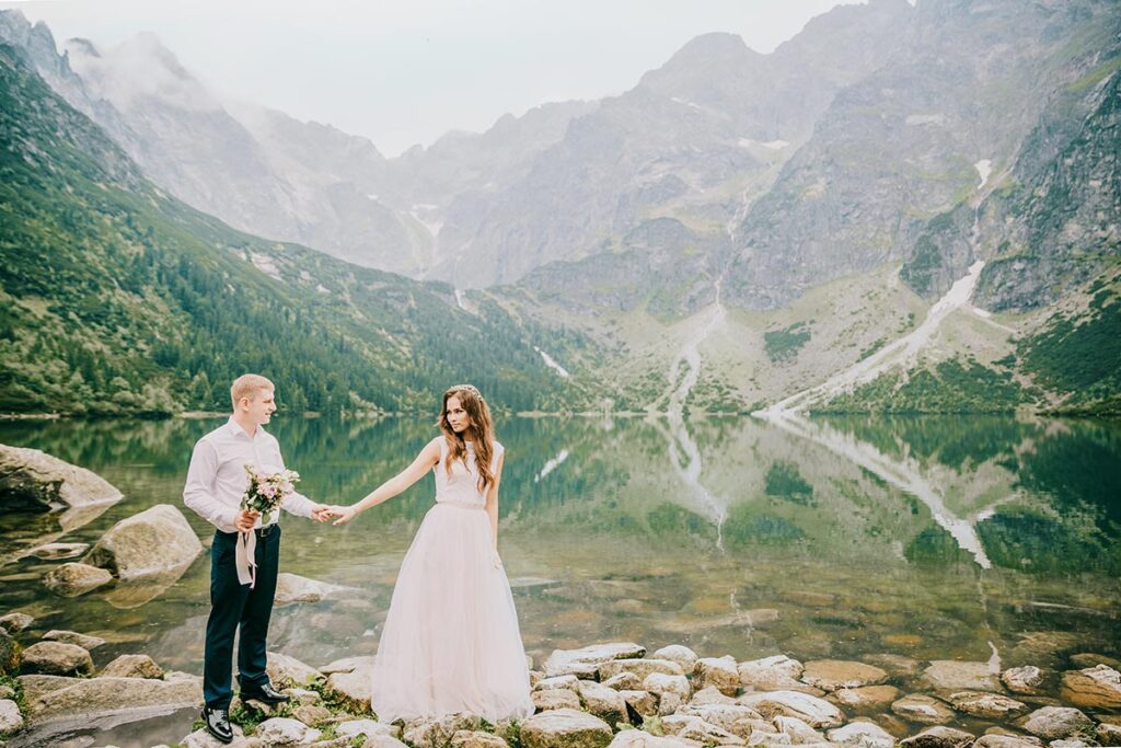 Lake Braies wedding photographer emiliano russo