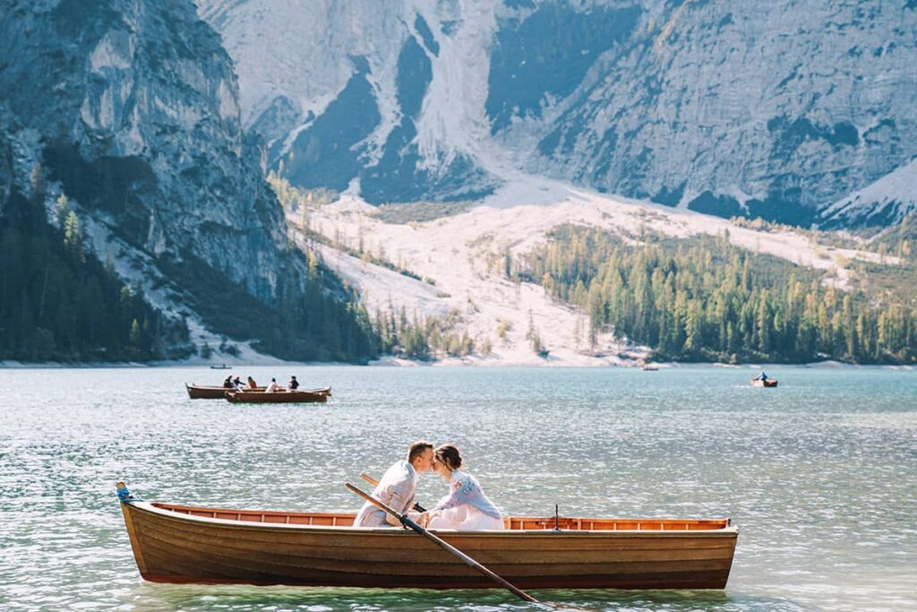 Lake Braies wedding photographer