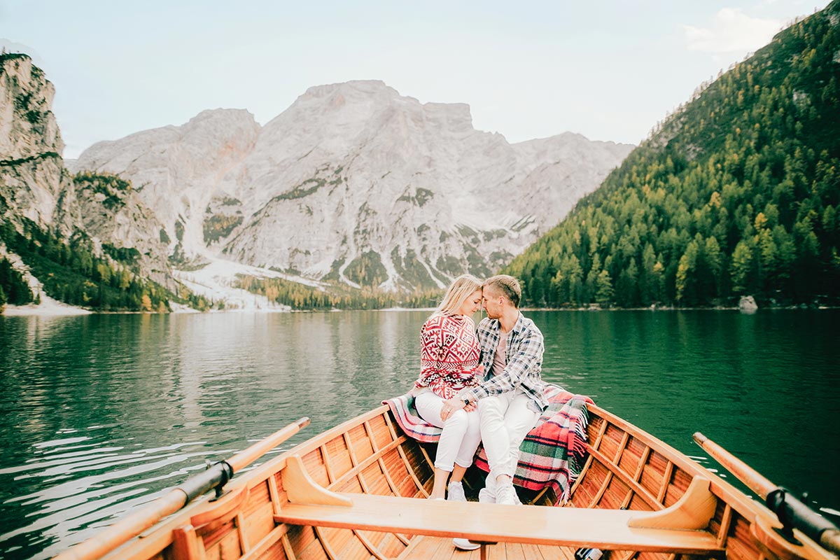 Lake Braies wedding photographer emiliano russo