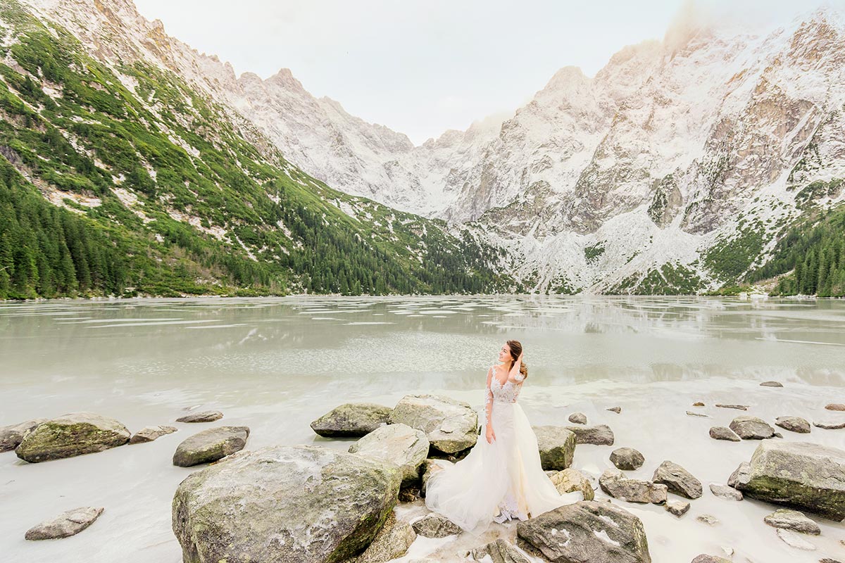 Lake Braies wedding photographer emiliano russo