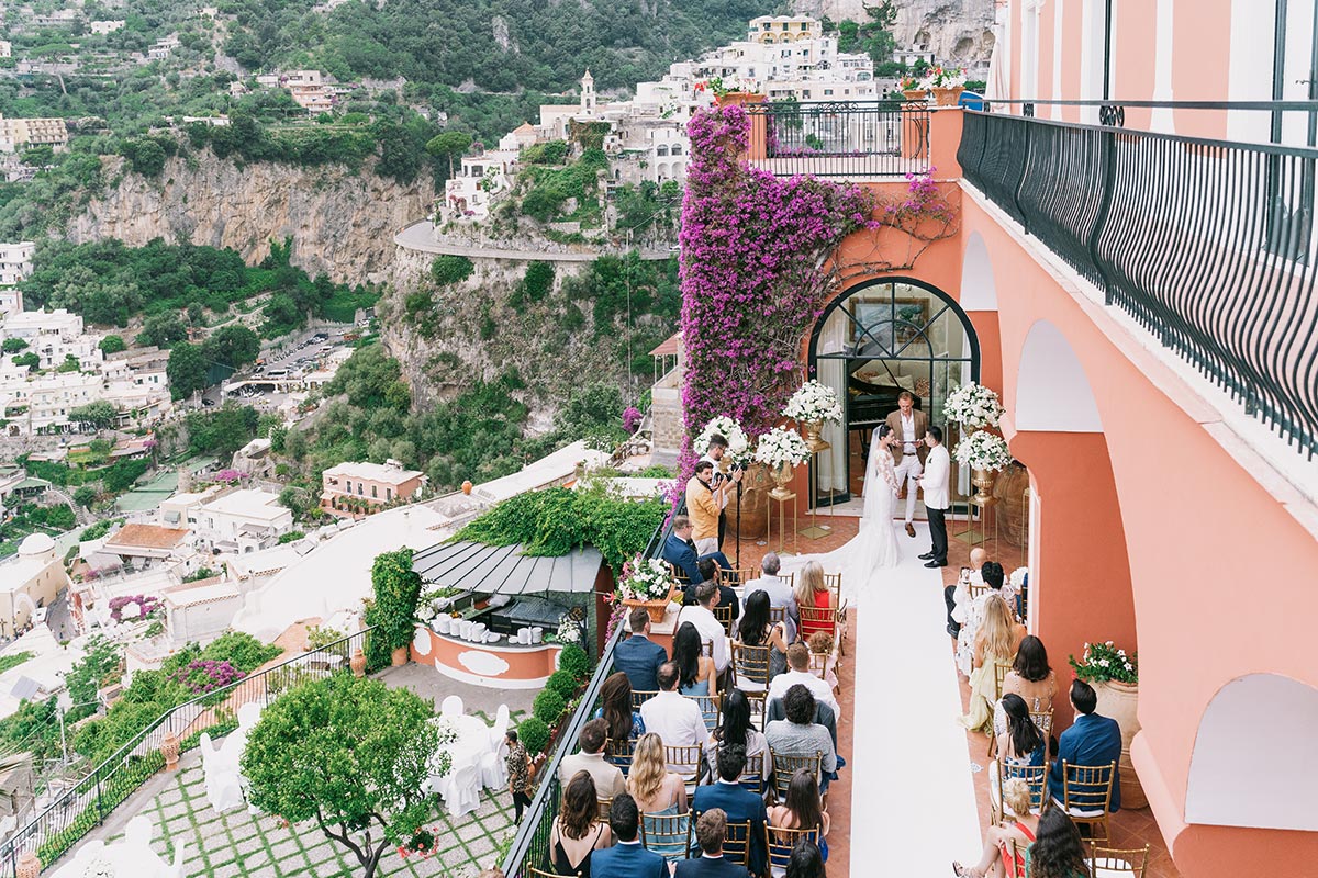 wedding in positano