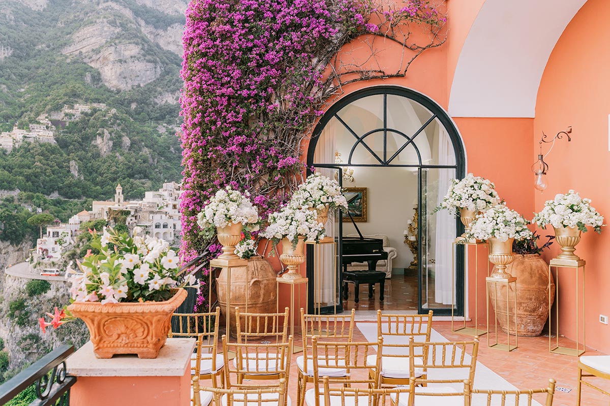 wedding in positano