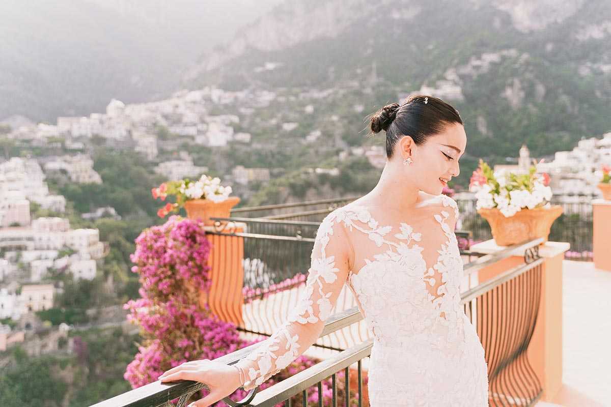 wedding in positano