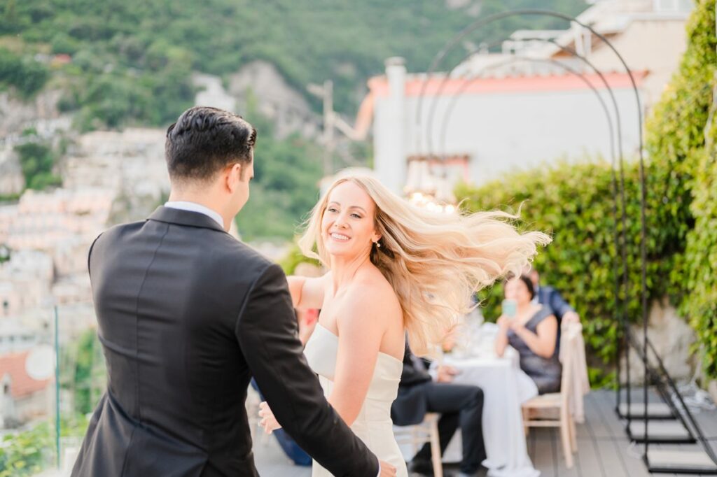 Micro wedding at Villa Magia Positano