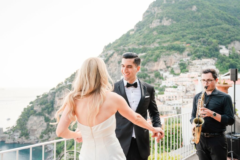Micro wedding at Villa Magia Positano