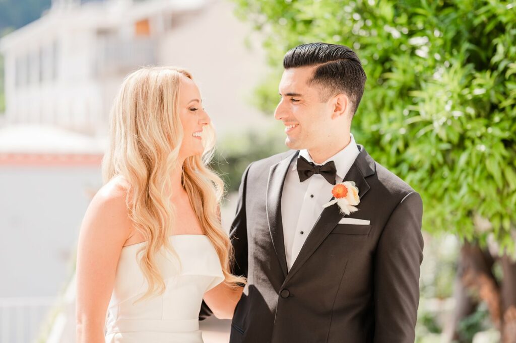 Micro wedding at Villa Magia Positano