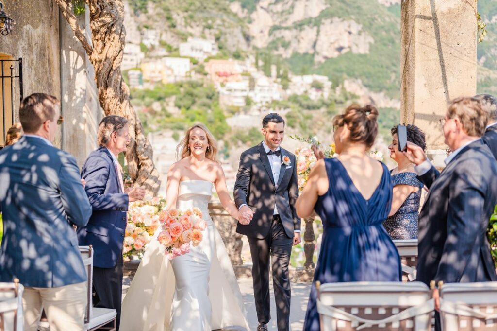 Micro wedding at Villa Magia Positano
