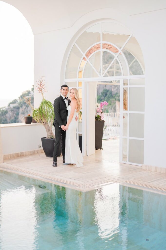 Micro wedding at Villa Magia Positano
