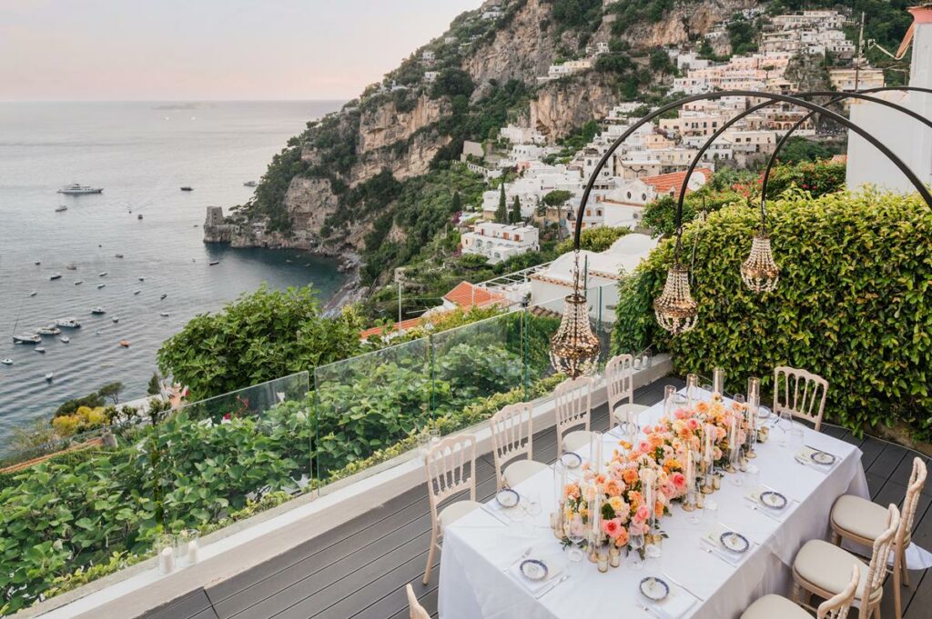 Micro wedding at Villa Magia Positano