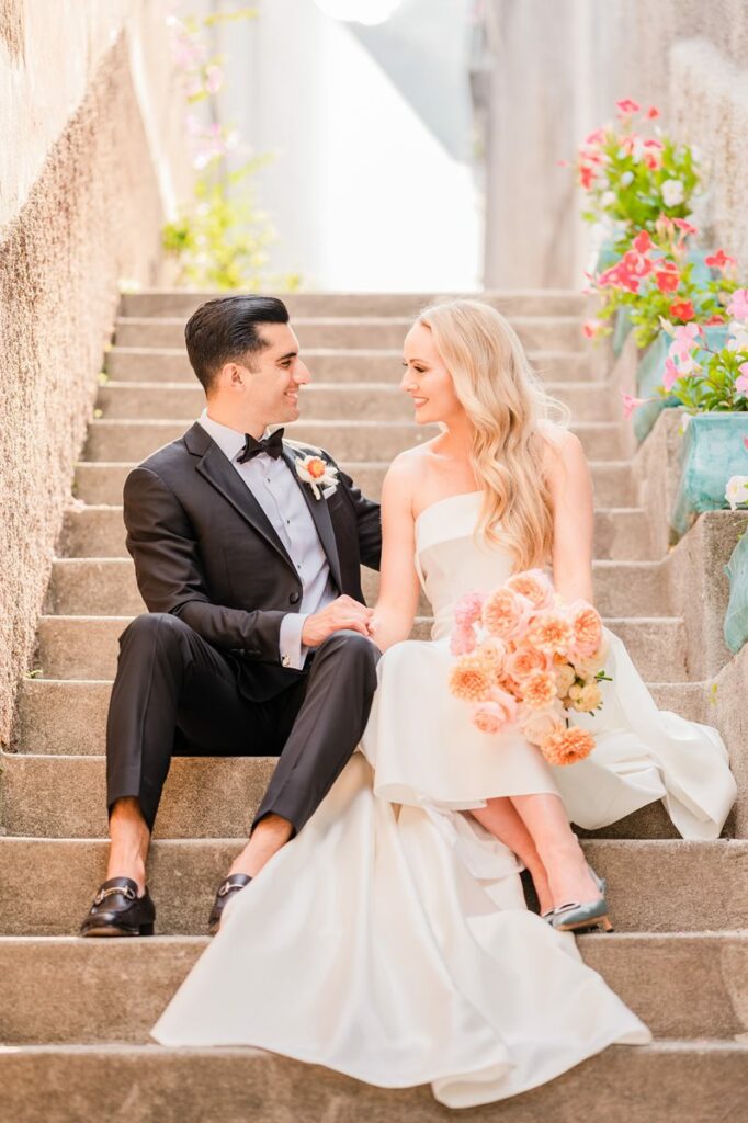 Micro wedding at Villa Magia Positano
