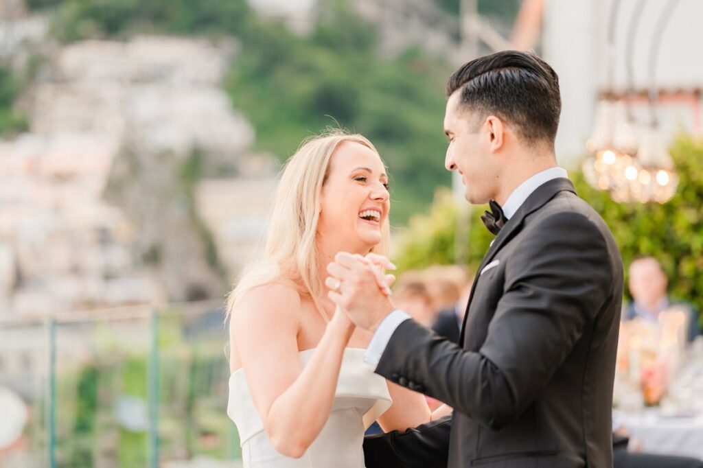 Micro wedding at Villa Magia Positano