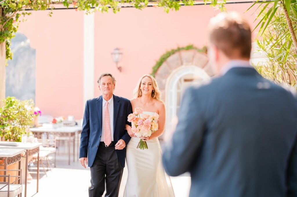 Micro wedding at Villa Magia Positano