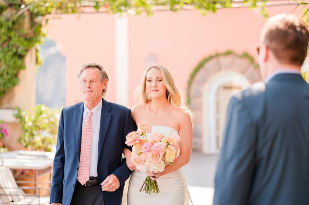 Micro wedding at Villa Magia Positano