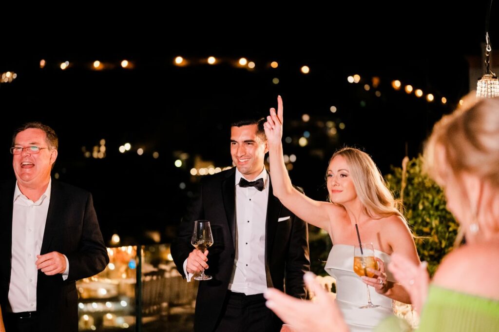 Micro wedding at Villa Magia Positano